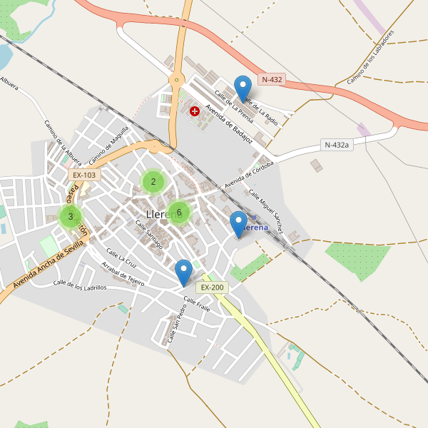 Mapa de bares en Llerena Thumbnail