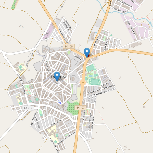 Mapa de bares en Olivenza Thumbnail