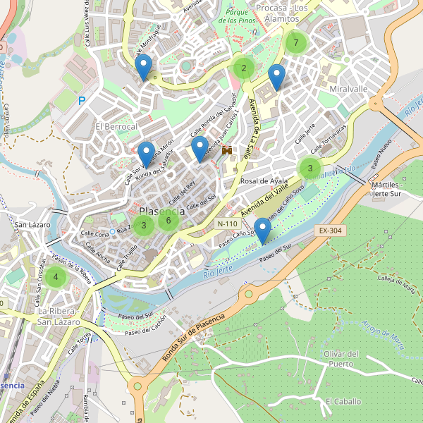 Mapa de bares en Plasencia Thumbnail