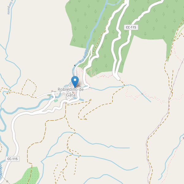 Mapa de bares en Robledillo de Gata Thumbnail