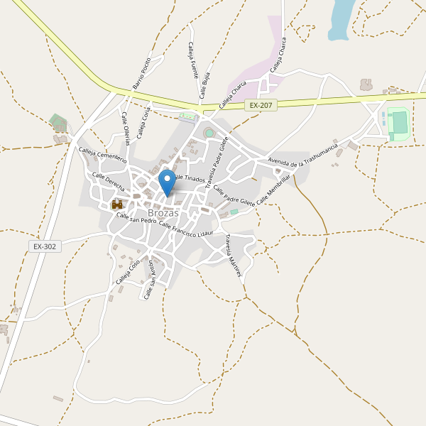 Mapa de cajeros-automaticos en Brozas Thumbnail