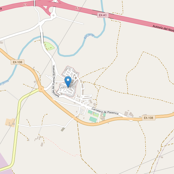 Mapa de cajeros-automaticos en Galisteo Thumbnail