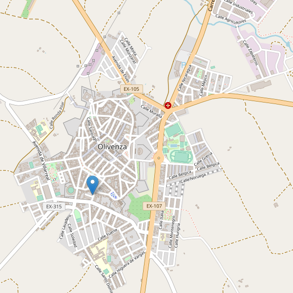 Mapa de cajeros-automaticos en Olivenza Thumbnail