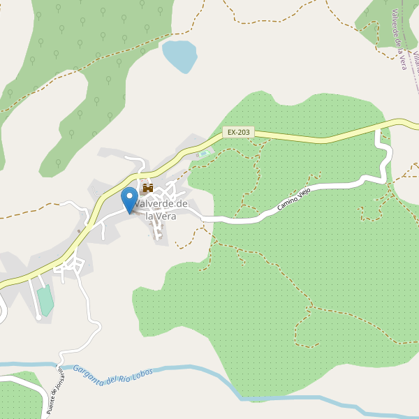 Mapa de cajeros-automaticos en Valverde de la Vera Thumbnail