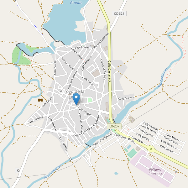 Thumbnail Mapa de cines en Arroyo de la Luz