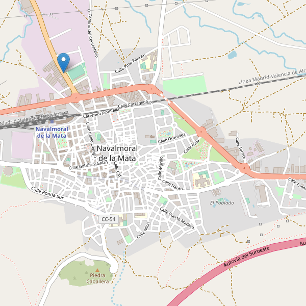 Thumbnail Mapa de cines en Navalmoral de la Mata