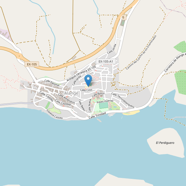 Mapa de escuelas en Alange Thumbnail