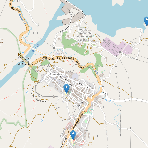 Mapa de escuelas en Alcántara Thumbnail