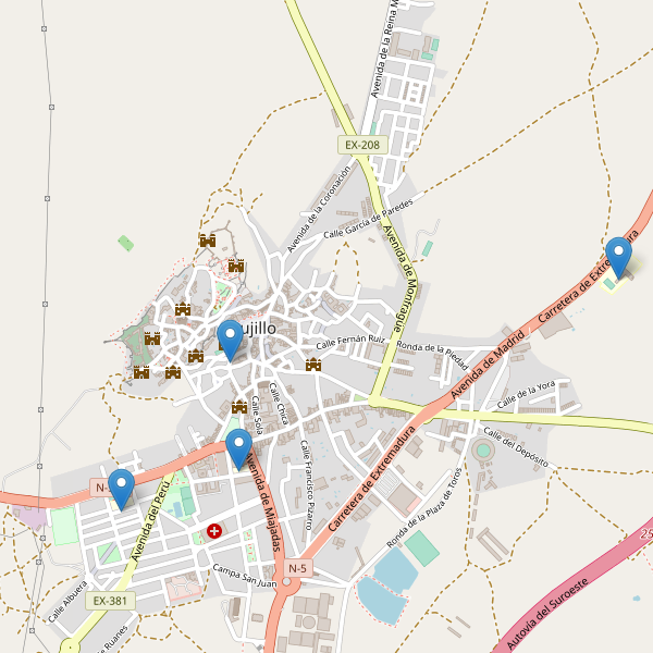 Mapa de escuelas en Trujillo Thumbnail