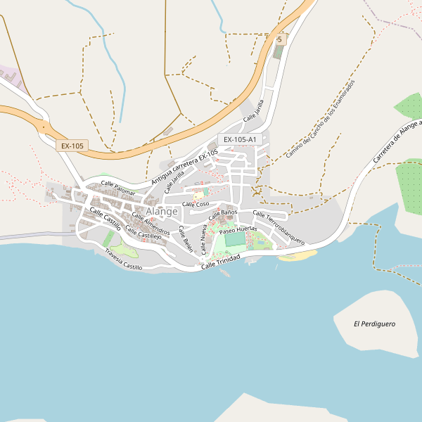 Mapa de estaciones en Alange Thumbnail