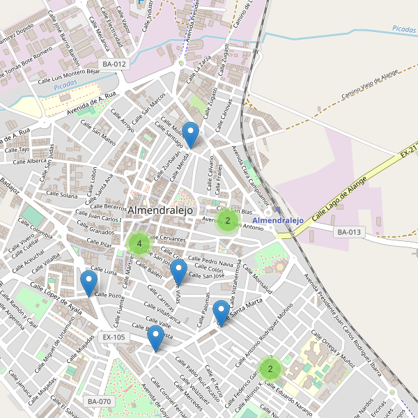 Thumbnail Mapa de farmacias en Almendralejo