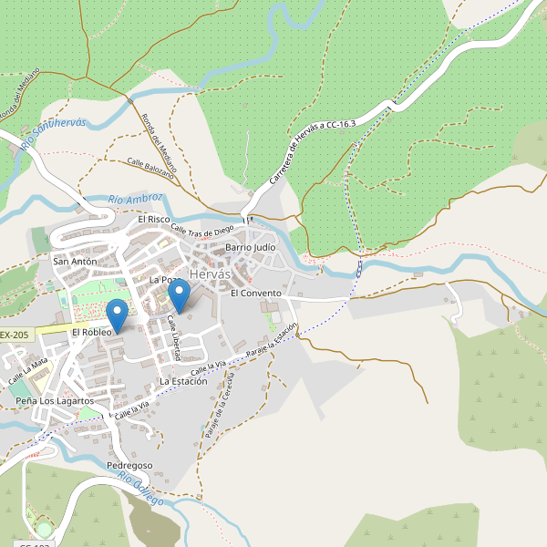 Thumbnail Mapa de farmacias en Hervás