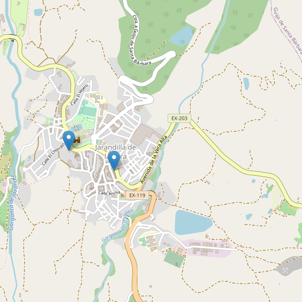 Thumbnail Mapa de farmacias en Jarandilla de la Vera