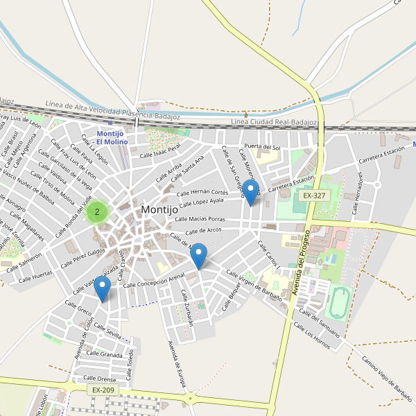 Thumbnail Mapa de farmacias en Montijo