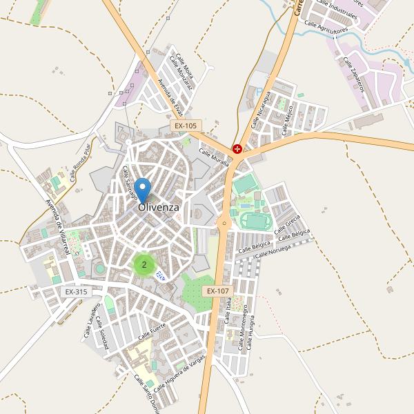 Thumbnail Mapa de farmacias en Olivenza