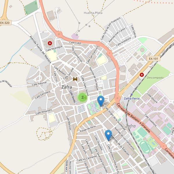 Thumbnail Mapa de farmacias en Zafra