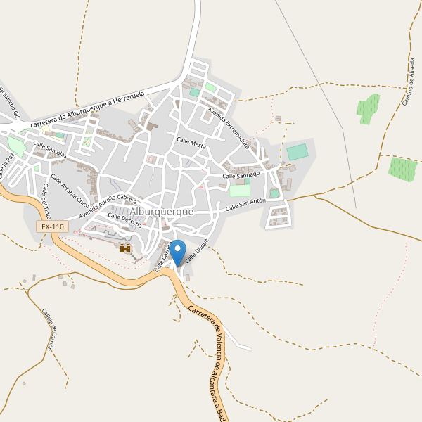 Thumbnail Mapa de hoteles en Alburquerque