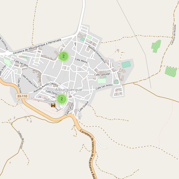 Mapa de iglesias en Alburquerque Thumbnail