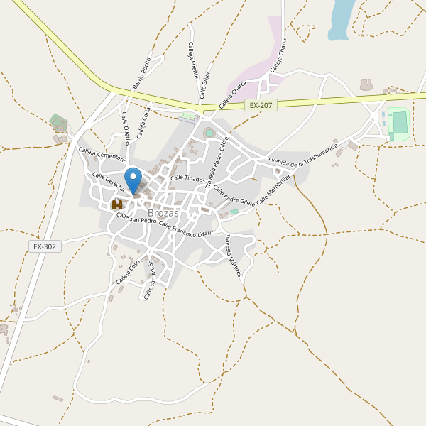 Mapa de mercados en Brozas Thumbnail