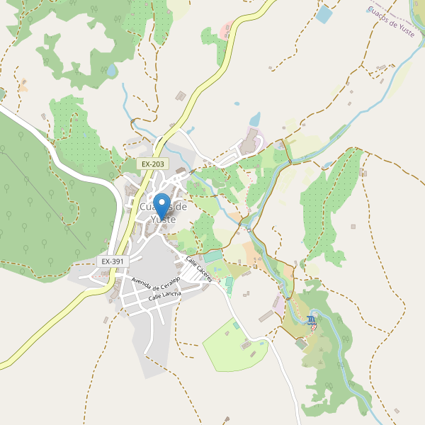 Mapa de mercados en Cuacos de Yuste Thumbnail