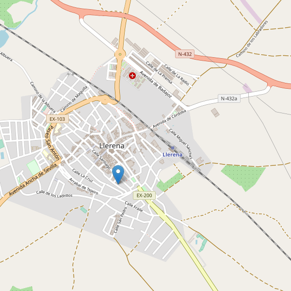 Mapa de mercados en Llerena Thumbnail