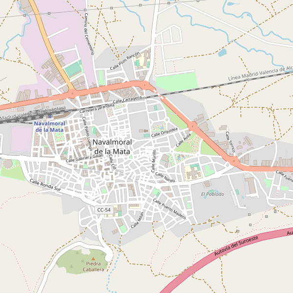 Mapa de mercados en Navalmoral de la Mata Thumbnail