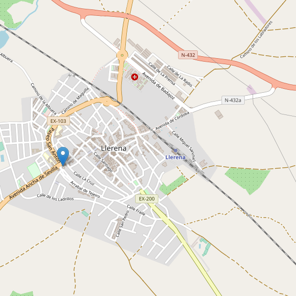 Mapa de monumentos en Llerena Thumbnail