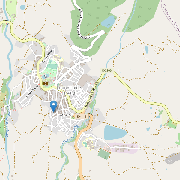 Thumbnail Mapa de museos en Jarandilla de la Vera