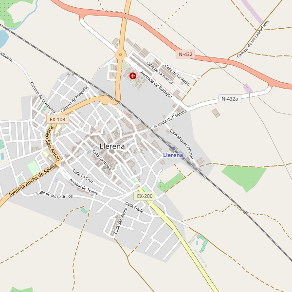 Thumbnail Mapa de museos en Llerena