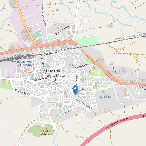 Thumbnail Mapa de museos en Navalmoral de la Mata