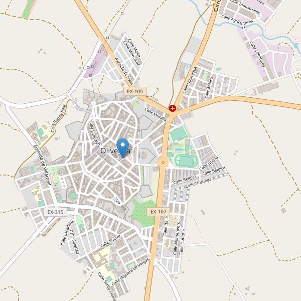 Thumbnail Mapa de museos en Olivenza