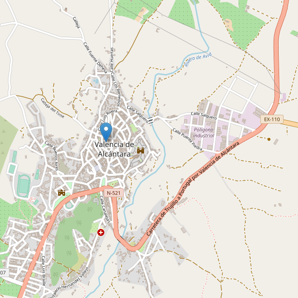 Thumbnail Mapa de museos en Valencia de Alcántara