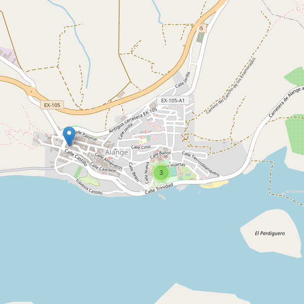 Thumbnail Mapa de restaurantes en Alange