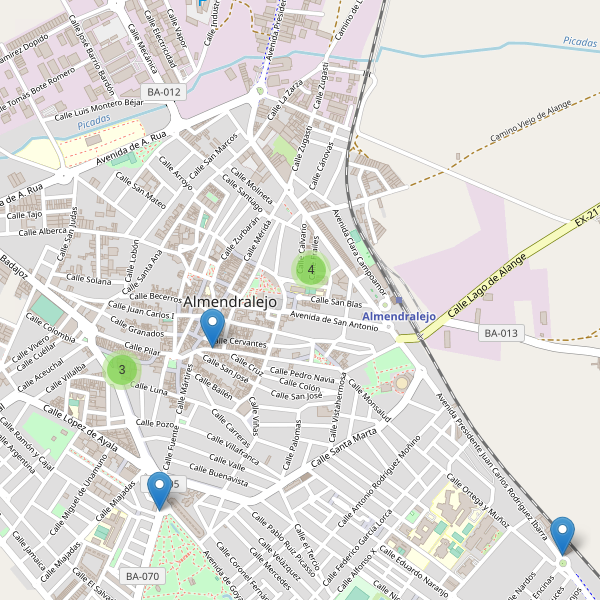 Thumbnail Mapa de restaurantes en Almendralejo