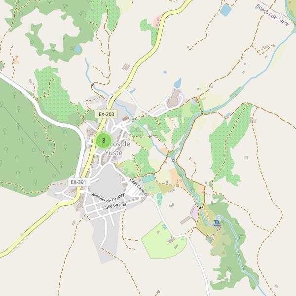 Thumbnail Mapa de restaurantes en Cuacos de Yuste