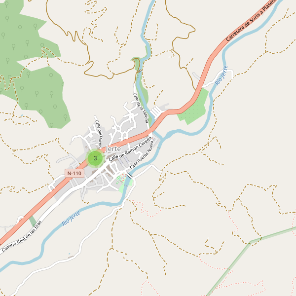 Thumbnail Mapa de restaurantes en Jerte