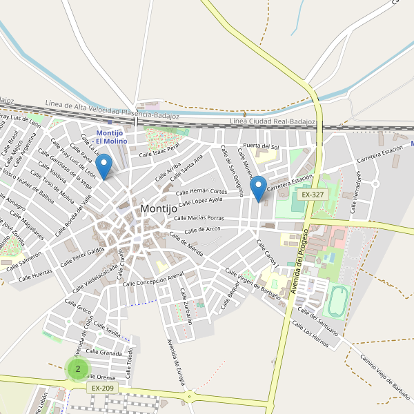 Thumbnail Mapa de restaurantes en Montijo