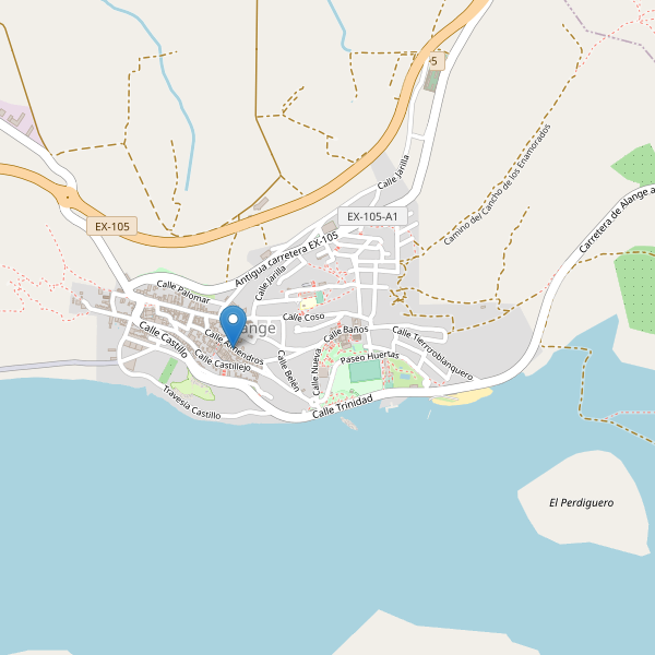 Mapa de ropa en Alange Thumbnail