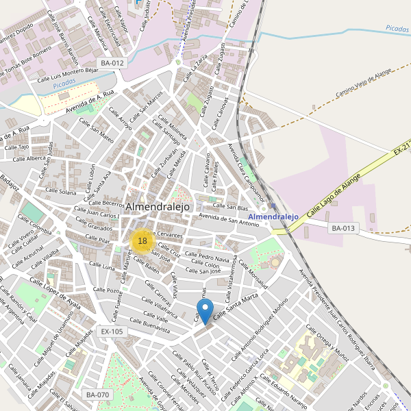 Mapa de ropa en Almendralejo Thumbnail