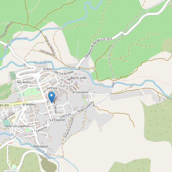 Mapa de ropa en Hervás Thumbnail