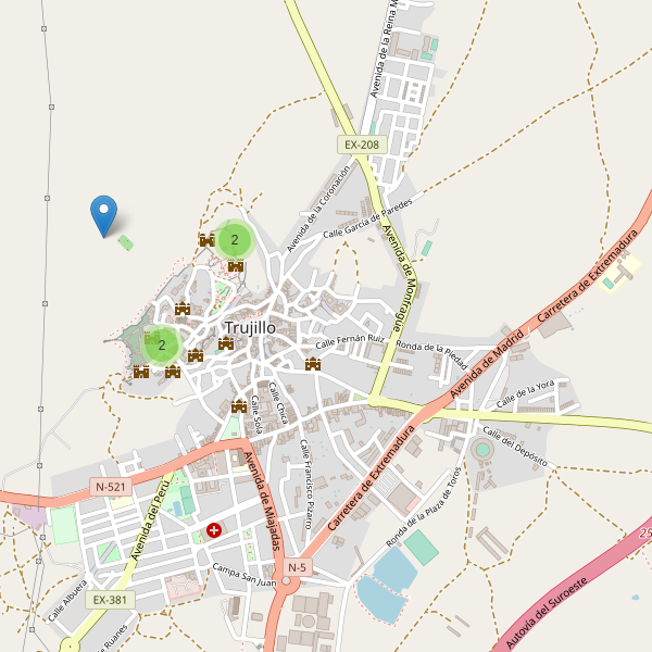 Mapa de sitios-arqueologicos en Trujillo Thumbnail