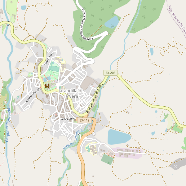 Mapa de taxi en Jarandilla de la Vera Thumbnail