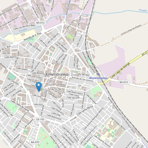 Thumbnail Mapa de teatros en Almendralejo