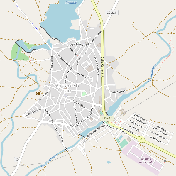 Thumbnail Mapa de teatros en Arroyo de la Luz