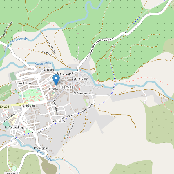 Thumbnail Mapa de teatros en Hervás