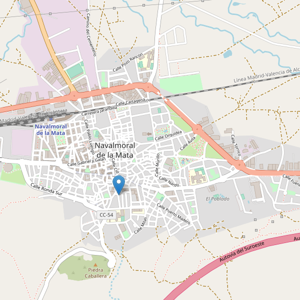 Thumbnail Mapa de teatros en Navalmoral de la Mata