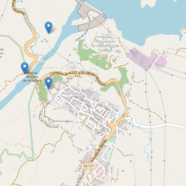 Mapa de vistas en Alcántara Thumbnail