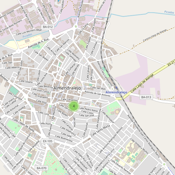 Mapa de zapatos en Almendralejo Thumbnail