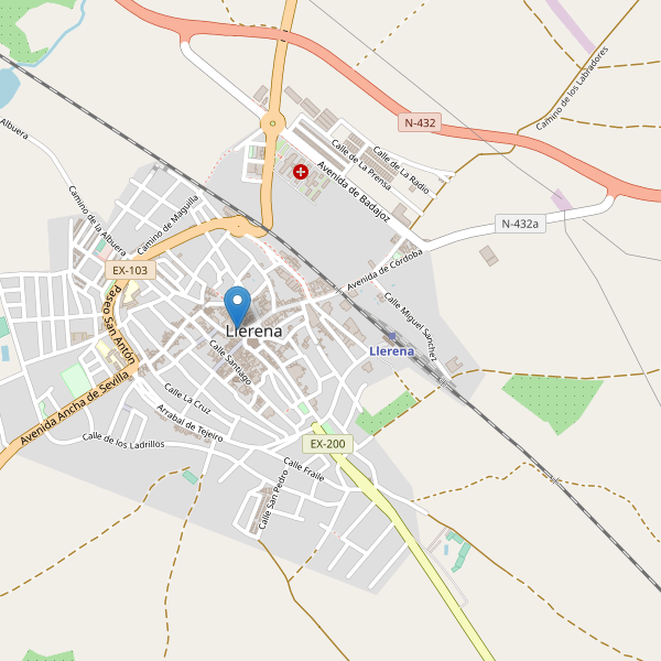 Mapa de zapatos en Llerena Thumbnail