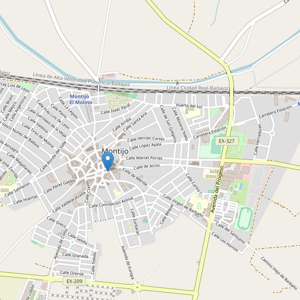 Mapa de zapatos en Montijo Thumbnail